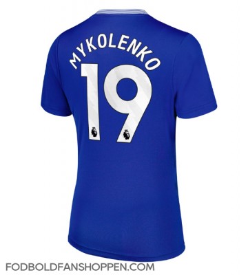 Everton Vitaliy Mykolenko #19 Hjemmebanetrøje Dame 2024-25 Kortærmet
